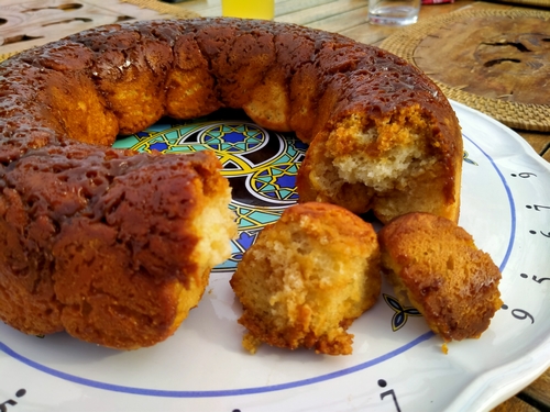 Monkey Bread au caramel au beurre salé