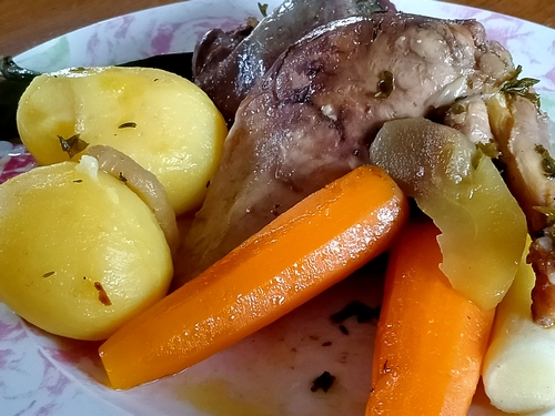 Coq au cidre