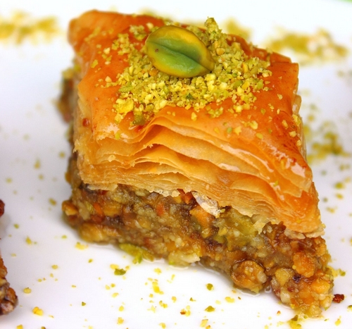 Baklawa aux pistaches