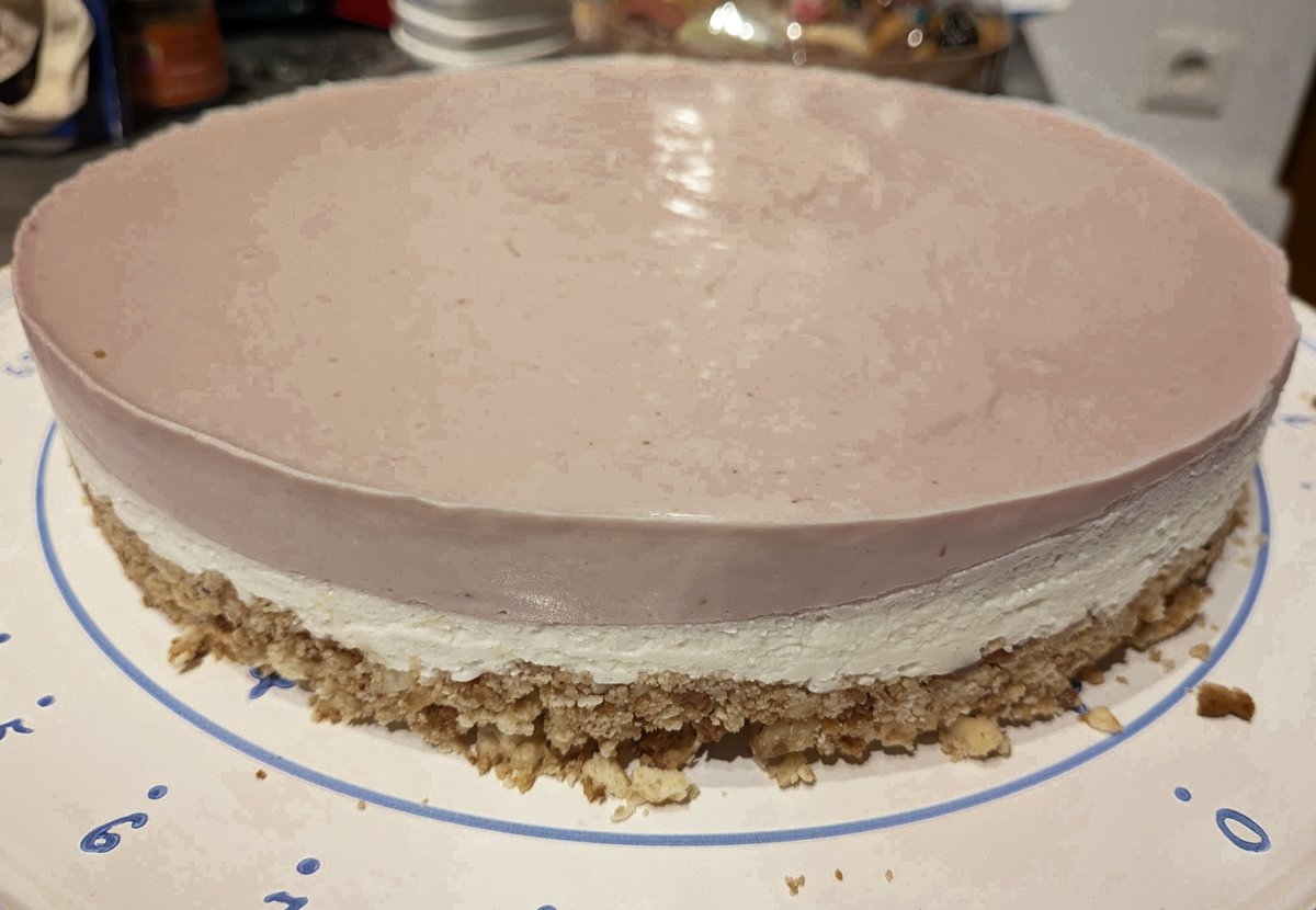 Cheesecake citron-fruits rouges