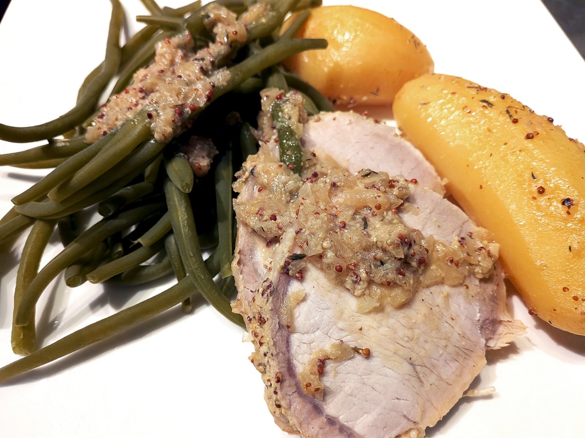 Rôti de porc à la Diable