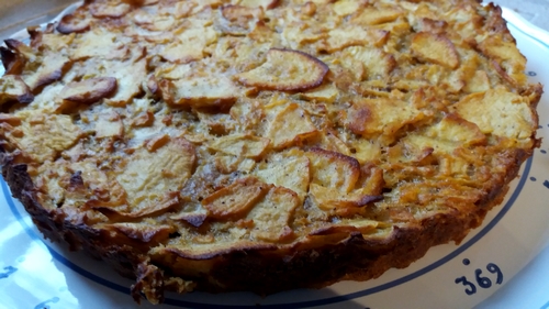 Mille-feuilles de pommes aux épices