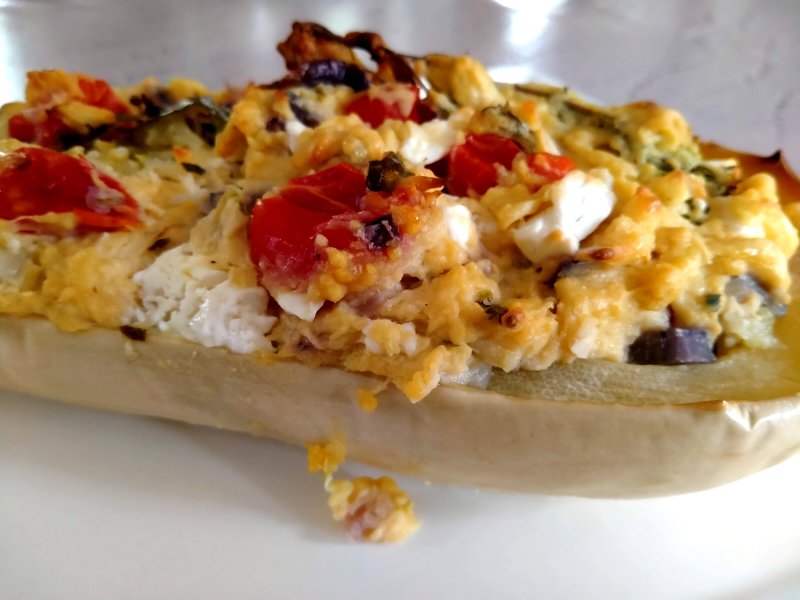 Ingrédients : 1 belle courgette longue 125 g...